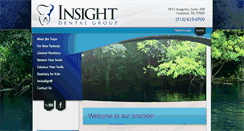 Desktop Screenshot of insightdentalgroup.com